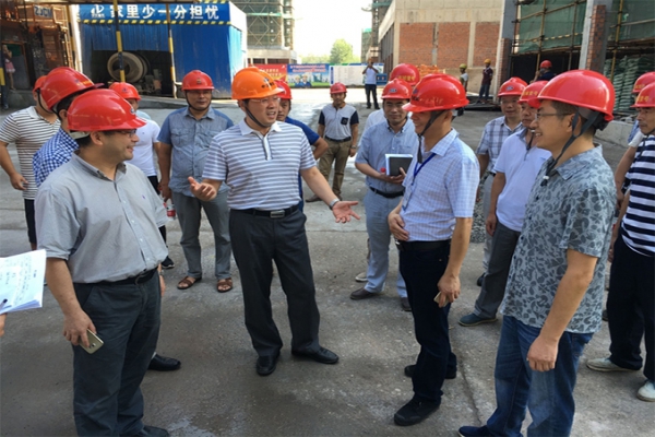 G20峰會(huì)環(huán)境質(zhì)量保障省級督查組蒞臨南城壹號督查指導(dǎo)工作